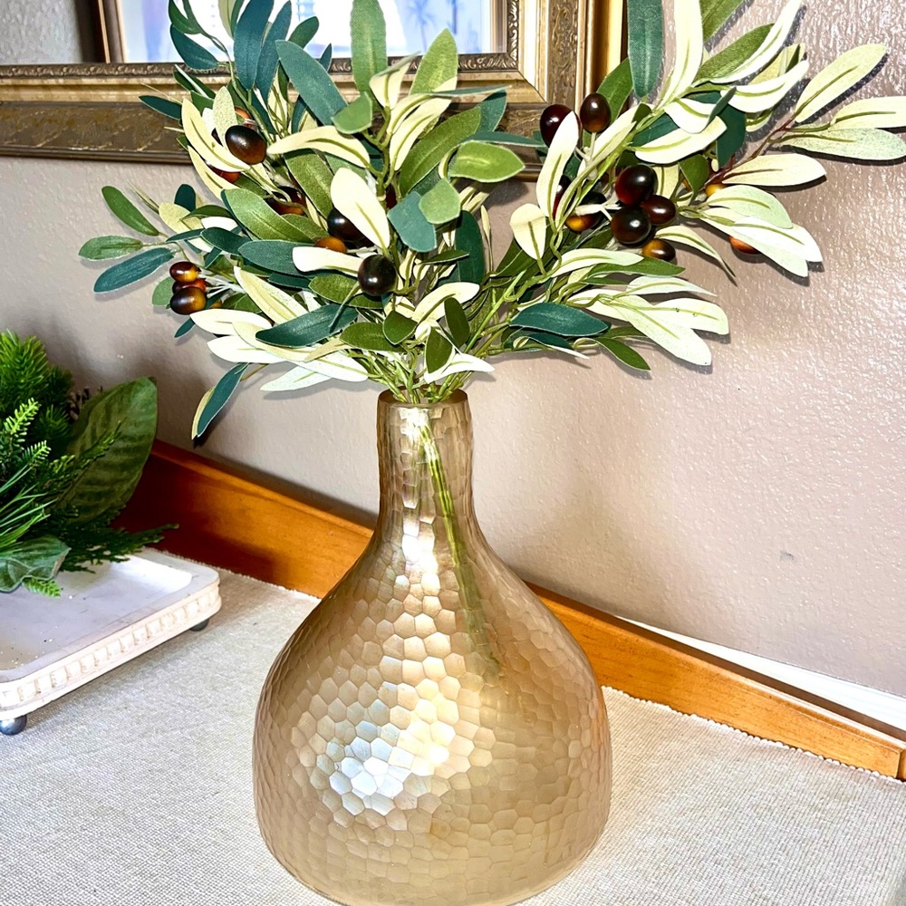 Frosted Handcut Glass vase by Laura Hodges Studio